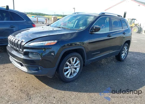 2015 Jeep Cherokee Limited из США, поврежденный, VIN 1C4PJMDS4FW576579